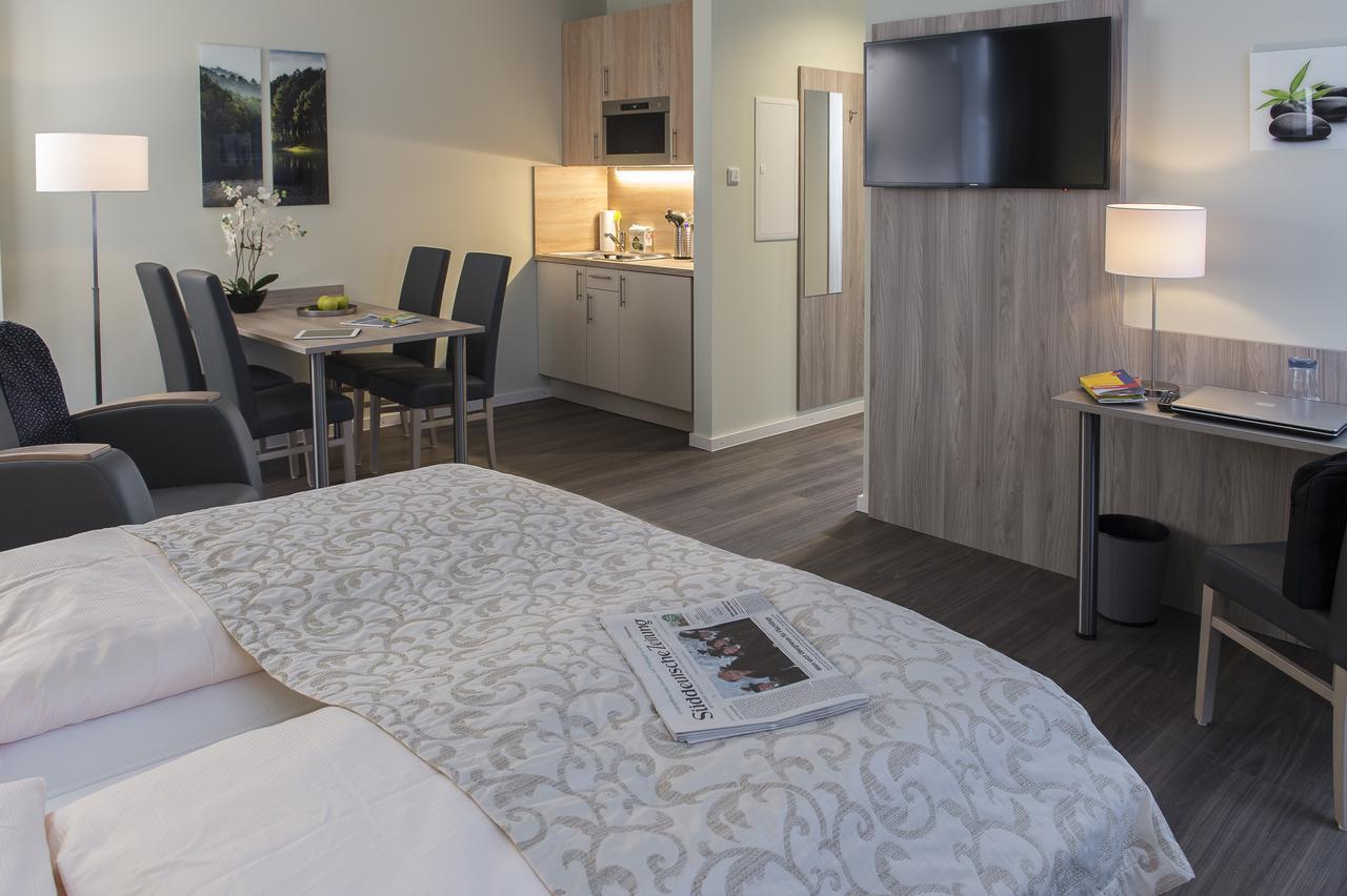 Aino Aparthotel Olympiapark Мюнхен Екстериор снимка
