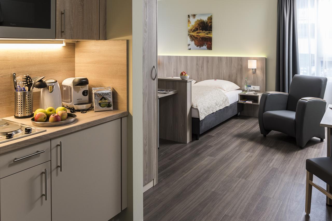 Aino Aparthotel Olympiapark Мюнхен Екстериор снимка